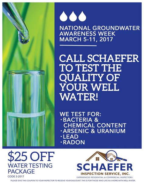 well water testing tips